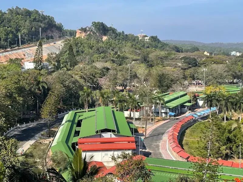 View of Tirumala temple surroundings